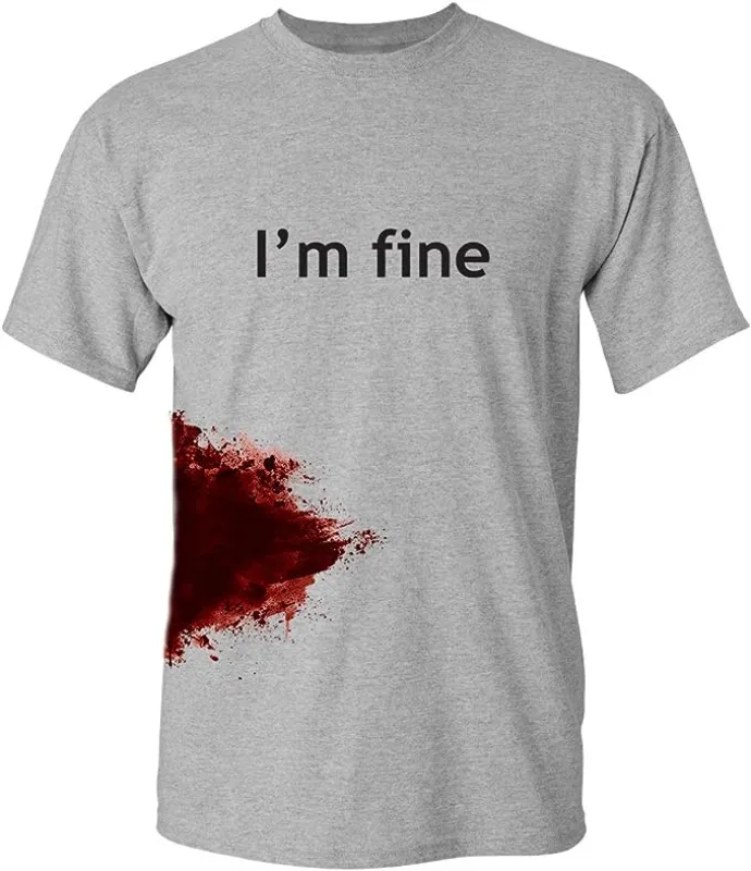 Zombie Shark Bite Graphic Mens Very Funny T Shirt
