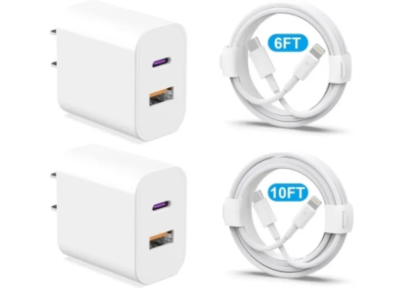 iPhone Charger 2 Pack