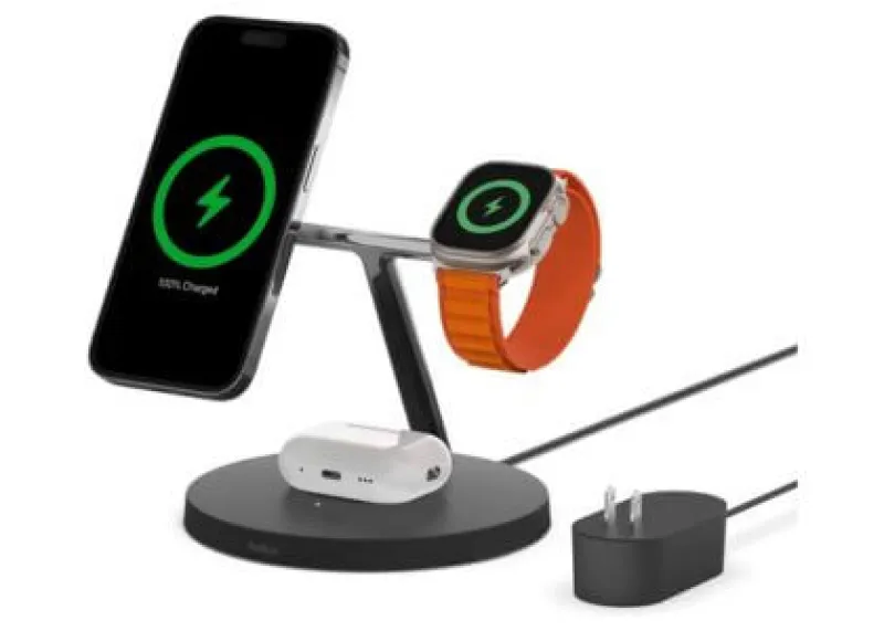 Belkin MagSafe 3-in-1 Wireless Charging Stand