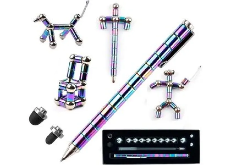 QAQcew Fidget Pen, Decompression Magnetic Fidget Toy Pen