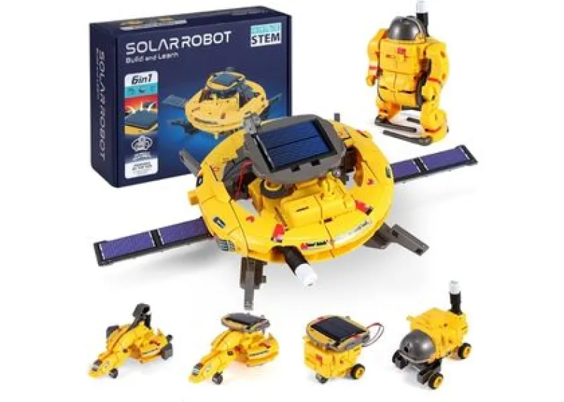 Solar Robot Project for Kids
