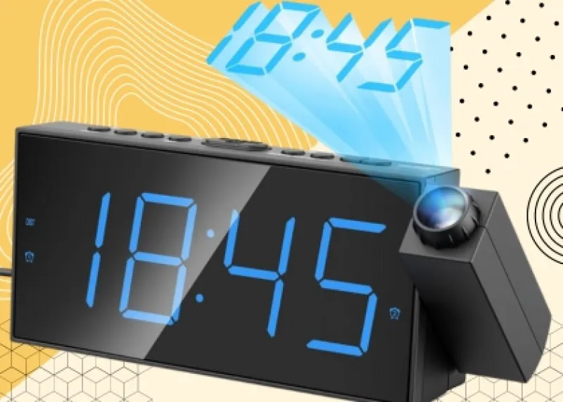 Digital Projection Alarm Clocks