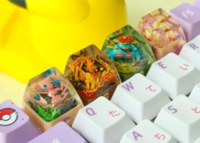 Handmade Artisan Keycaps