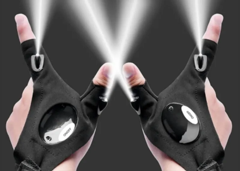 LED Flashlight Gloves