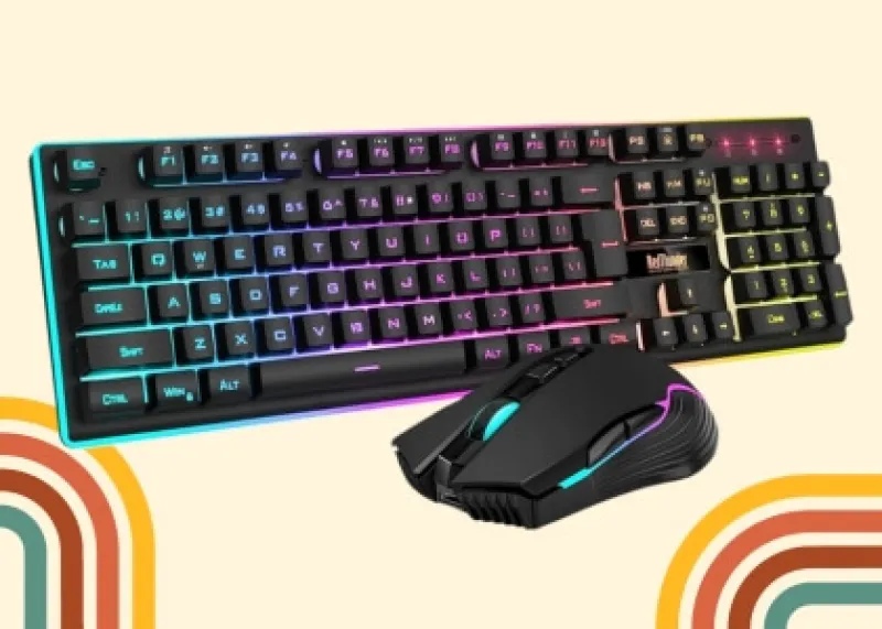 RedThunder K10 Wireless Gaming Keyboard and Mouse Combo