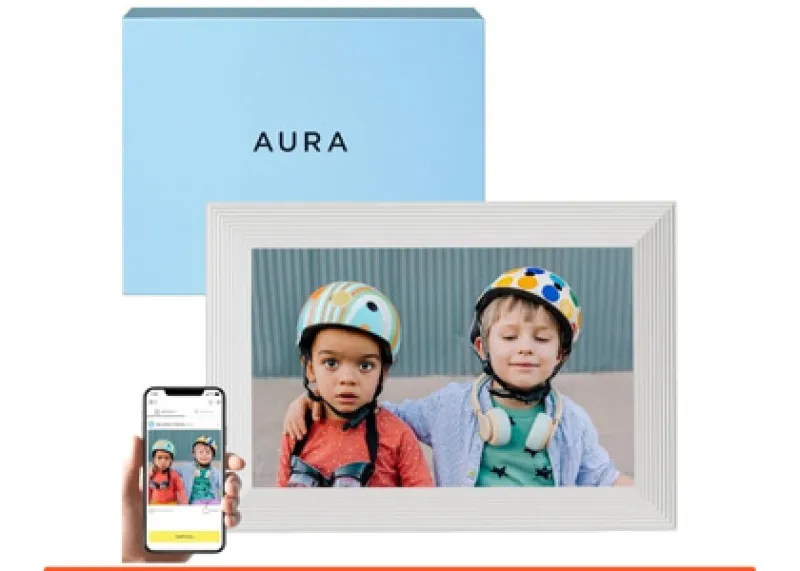 Aura Carver HD Smart Digital Picture Frame for her