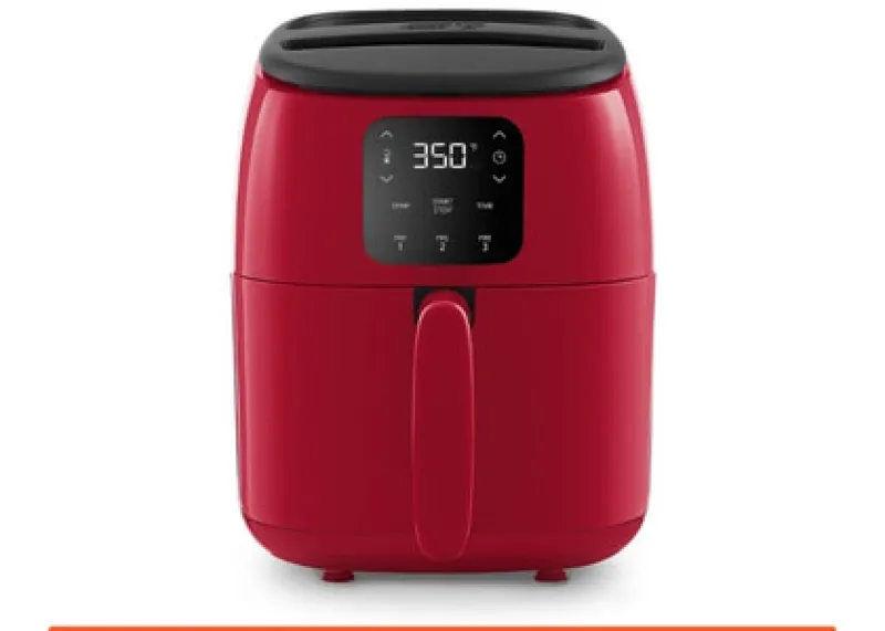 DASH Tasti-Crisp™ Electric Air Fryer Oven Red