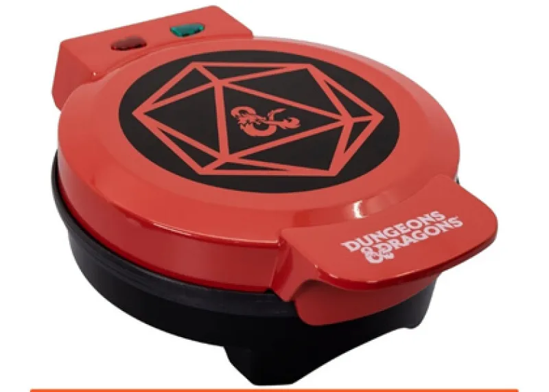 Uncanny Brands Dungeons & Dragons Waffle Maker card