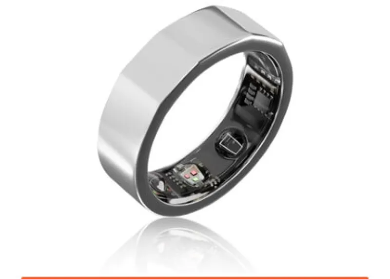 klzzf smart ring health silver