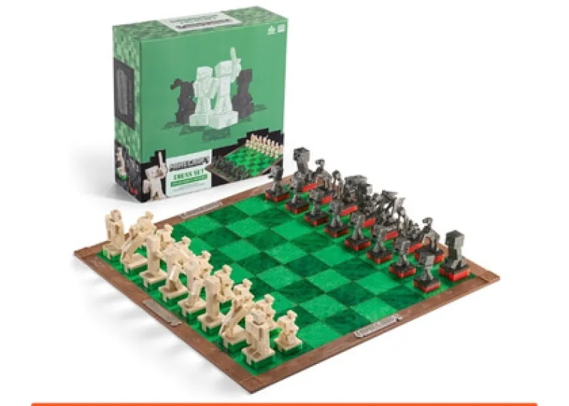 Minecraft Chess Set card