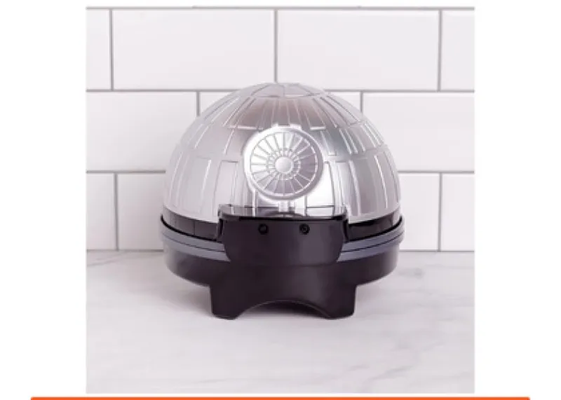 Uncanny Brands Star Wars Halo Death Star Waffle Maker