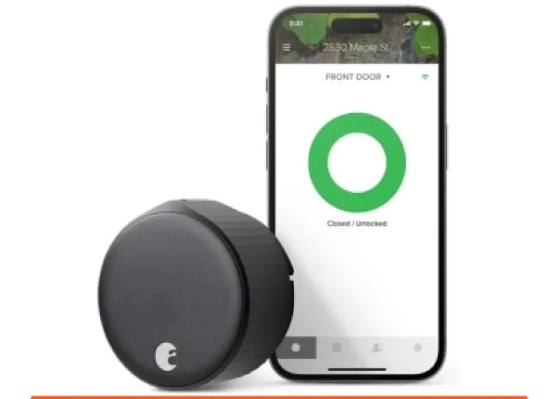 August Home Wi-Fi Smart Lock Card