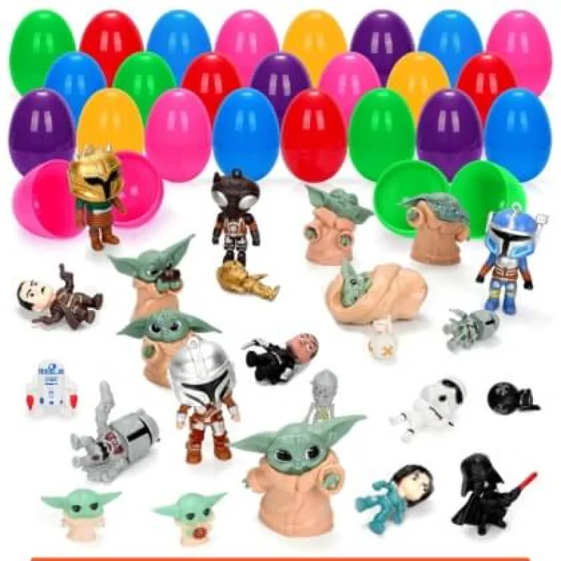 Easter Eggs Star Wars Figures Card