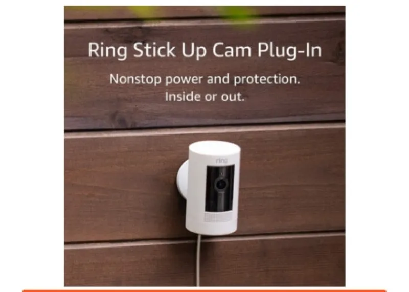 Ring Stick Up Cam Plug-In card