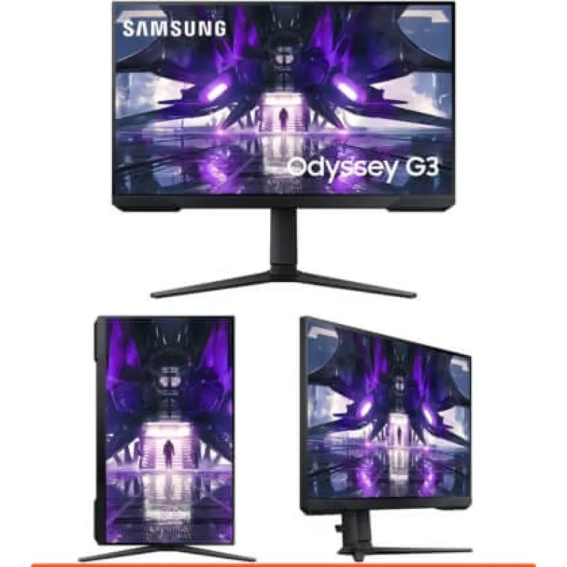 SAMSUNG Odyssey Gaming Monitor in 3 stands types