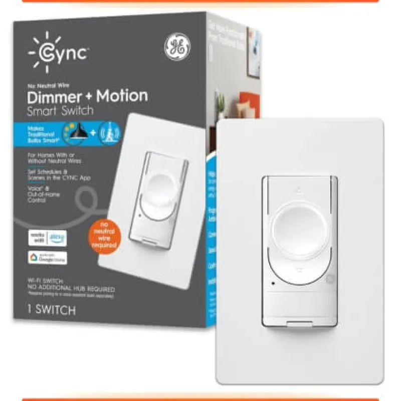 GE CYNC Smart Light Switch product card