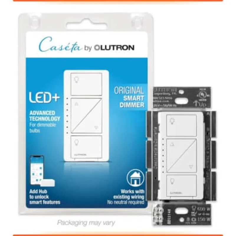 Lutron Caseta Dimmer Switch product card