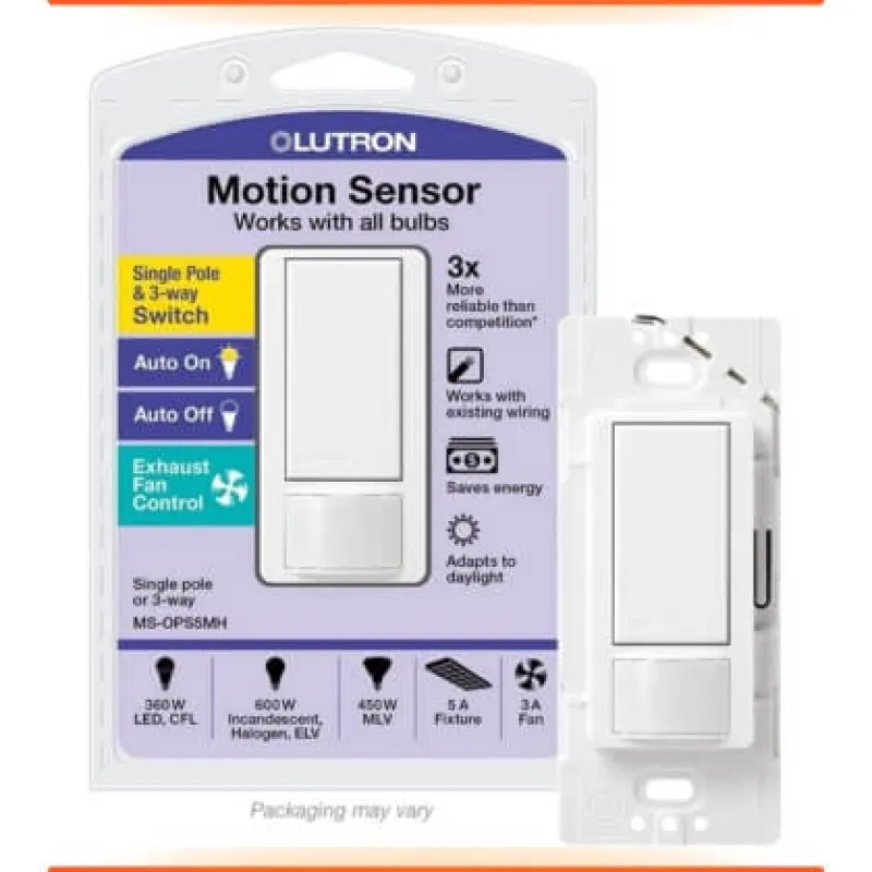 Lutron Maestro Motion Sensor Switch product card