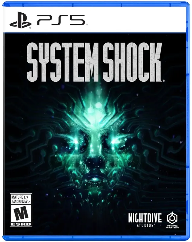 Product card with game System Shock for PS5