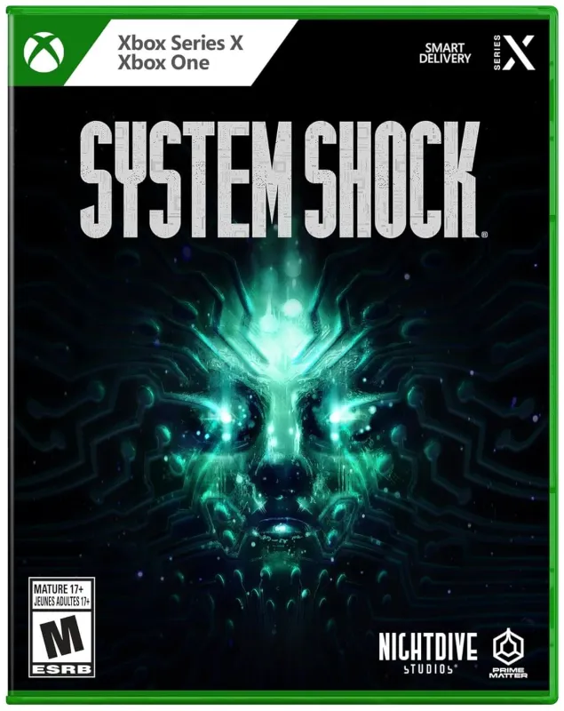 System Shock game for Xbox card