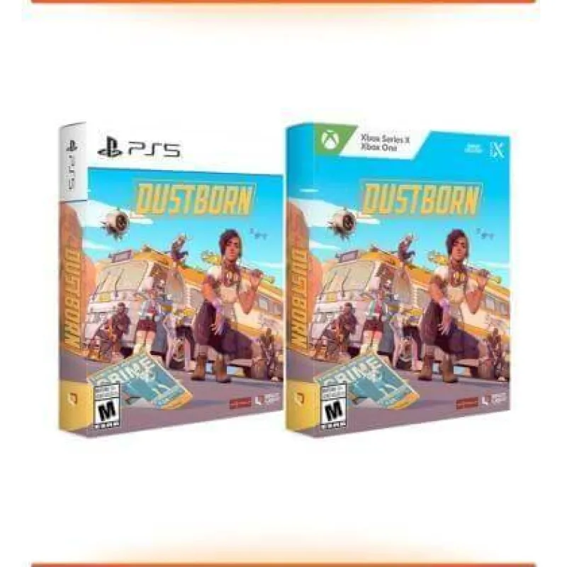 Dustborn PS5 and Xbox card