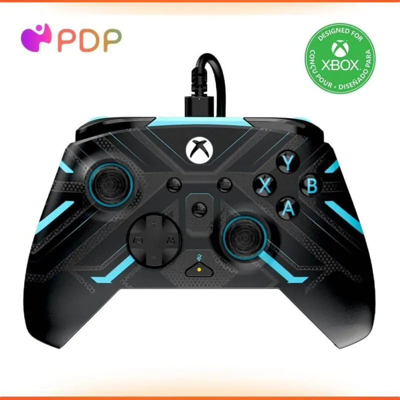 PDP Titan Steel REMATCH GLOW Advanced Wired Controller product card