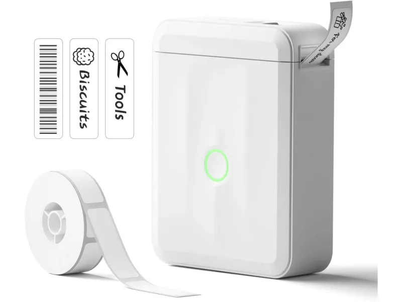 Wireless Mini Labeler Niimbot D110M Upgraded Version with label roller